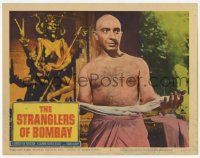 5c924 STRANGLERS OF BOMBAY LC #4 '60 c/u of creepy barechested murder cultist by cool statue!