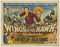 5c477 WINGS OF THE HAWK 3D TC '53 Van Heflin, Julia Adams, directed by Budd Boetticher, 3-D!