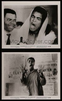 5d908 A.K.A. CASSIUS CLAY 2 8x10 stills '70 portraits of heavyweight champion boxer Muhammad Ali!