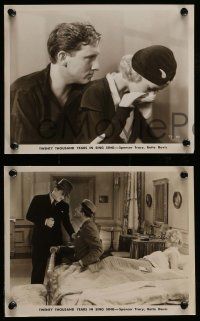 5d820 20,000 YEARS IN SING SING 3 8x10 stills R40s great images of Bette Davis & Spencer Tracy!