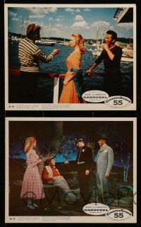 5d060 CAROUSEL 5 color 8x10 stills '56 Shirley Jones, Gordon MacRae, Rodgers & Hammerstein!