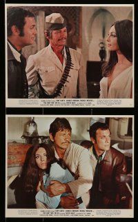 5d003 YOU CAN'T WIN 'EM ALL 12 color 8x10 stills '70 Charles Bronson, Tony Curtis, Michele Mercier!
