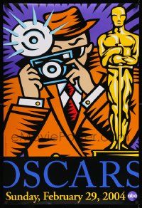 5g015 76TH ANNUAL ACADEMY AWARDS DS 1sh '04 great Burton Morris art of photographer & Oscar!