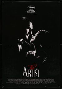 5g058 ARTIST DS 1sh '11 Jean Dujardin, Berenice Bejo, James Cromwell!