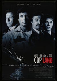 5g193 COP LAND 1sh '97 Sylvester Stallone, Robert De Niro, Ray Liotta, Harvey Keitel