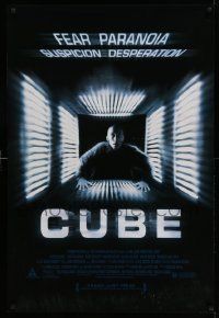 5g209 CUBE 1sh '97 Vincenzo Natali, don't look for a reason, look for a way out!