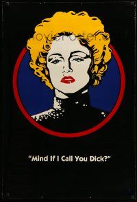 5g241 DICK TRACY teaser DS 1sh '90 Disney, great artwork of Madonna as Breathless Mahoney!