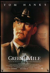 5g355 GREEN MILE advance DS 1sh '99 Charles deMar art of Tom Hanks, Stephen King prison fantasy!