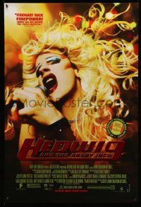 5g373 HEDWIG & THE ANGRY INCH foil DS 1sh '01 transsexual punk rocker James Cameron Mitchell