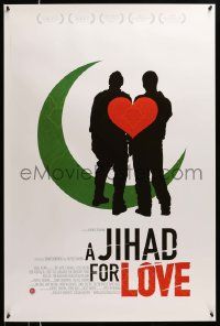 5g485 JIHAD FOR LOVE 1sh '08 Parvez Sharma directed gay homosexual Muslim documentary!