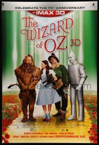 5g975 WIZARD OF OZ DS advance 1sh R13 Victor Fleming, Judy Garland all-time classic, rated PG!