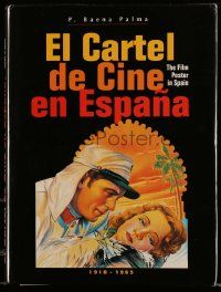5h299 EL CARTEL DE CINE EN ESPANA 1st edition Spanish hardcover book '96 color poster art of Spain!