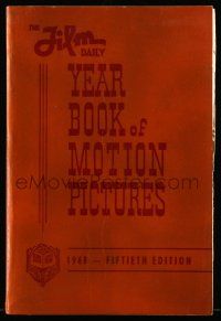 5h228 FILM DAILY YEARBOOK OF MOTION PICTURES softcover book '68 filled with movie information!