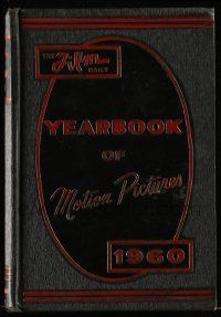 5h220 FILM DAILY YEARBOOK OF MOTION PICTURES hardcover book '60 filled with movie information!