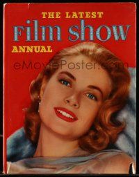 5h257 FILM SHOW ANNUAL English hardcover book '56 with full-page full-color movie star portraits!