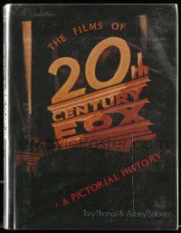 5h308 FILMS OF 20TH CENTURY FOX hardcover book '79 celebrating 50 years of movies!