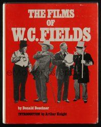 5h311 FILMS OF W.C. FIELDS hardcover book '66 an illustrated biography of the famous comedy star!