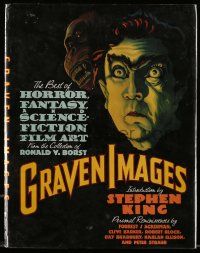 5h317 GRAVEN IMAGES 1st edition hardcover book '92 the best of horror, fantasy & sci-fi film art!
