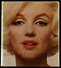5h355 MARILYN hardcover book '73 filled with sexy color images of the movie legend!
