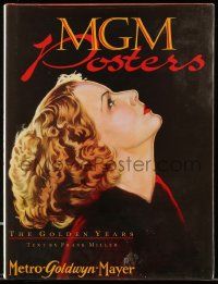 5h358 MGM POSTERS hardcover book '94 decade-by-decade full-color visual history!