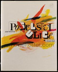5h375 POSELSTVI ULICE Czech hardcover book '91 full-color poster images, most from 1890 to 1933!