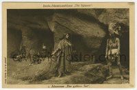 5h108 DIE SPINNEN 1. TEIL DER GOLDENE SEE German Ross postcard '19 Lil Dagover by Incan treasure!