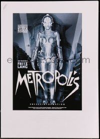 5h024 METROPOLIS German press info R11 Fritz Lang's classic completely restored, great robot image!
