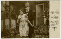 5h103 HILDE WARREN UND DER TOD 516/6 German Ross postcard '17 Mia May rejects her manager's advance!