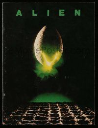 5h421 ALIEN souvenir program book '79 Ridley Scott outer space sci-fi monster classic!