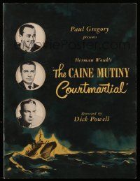 5h462 CAINE MUTINY COURTMARTIAL stage play souvenir program book '55 Henry Fonda, Nolan as Queeg!
