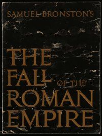 5h505 FALL OF THE ROMAN EMPIRE souvenir program book '64 Anthony Mann epic, Sophia Loren, Boyd