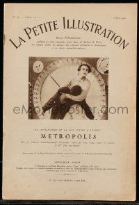 5h003 METROPOLIS French magazine '28 Fritz Lang, cool images & text about the movie!