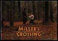 5h616 MILLER'S CROSSING souvenir program book '89 Coen Brothers, Gabriel Byrne, John Turturro
