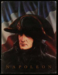 5h629 NAPOLEON 9x12 souvenir program book R81 Albert Dieudonne as Napoleon Bonaparte, Abel Gance!