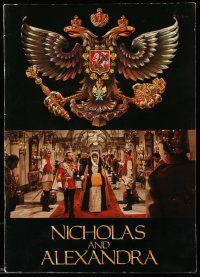 5h630 NICHOLAS & ALEXANDRA souvenir program book '71 Czars & the end of the Russian aristocracy!