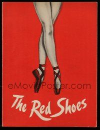 5h651 RED SHOES souvenir program book '49 Powell & Pressburger classic, ballerina Moira Shearer!