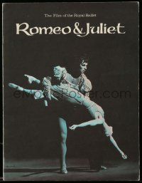 5h664 ROMEO & JULIET English souvenir program book '66 Margot Fonteyn, Rudolf Nureyev, ballet!