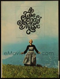 5h694 SOUND OF MUSIC 52pg program book '65 great images of Julie Andrews & top cast!