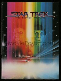 5h701 STAR TREK souvenir program book '79 Bob Peak art of Shatner, Nimoy, Khambatta & Enterprise!