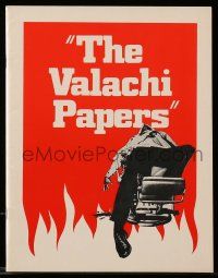 5h738 VALACHI PAPERS souvenir program book '72 directed by Terence Young, Charles Bronson