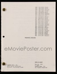 5h821 PRESUMED INNOCENT script copy '00s you can see exactly how the original script was written!