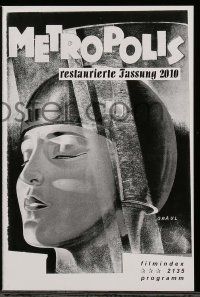 5h025 METROPOLIS German program R11 Fritz Lang classic, incredible content & art by Werner Graul!