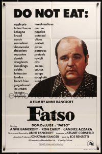 5j368 FATSO int'l 1sh '80 Dom DeLuise goes on a diet, directed by Anne Bancroft, best image!
