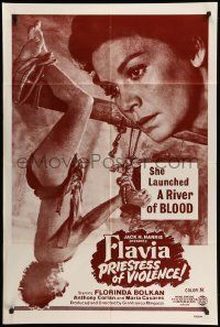 5j388 FLAVIA 1sh '75 Gianfranco Mingozzi's Flavia, la monaca musulmana, Florinda Bolkan