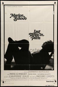 5j565 LAST TANGO IN PARIS 1sh '73 Marlon Brando, Maria Schneider, Bernardo Bertolucci!