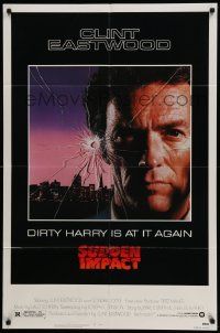 5j848 SUDDEN IMPACT 1sh '83 Clint Eastwood is at it again as Dirty Harry, great image!