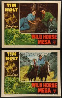 5k993 WILD HORSE MESA 2 LCs '48 Tim Holt, Nan Leslie, from Zane Grey Novel!