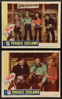 5k995 WILD WEST 2 LCs R48 Eddie Dean, Roscoe Ates, Prairie Outlaws!