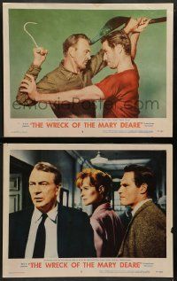 5k997 WRECK OF THE MARY DEARE 2 LCs '59 Gary Cooper, Charlton Heston, directed by Michael Anderson!
