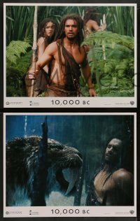5k020 10,000 BC 8 LCs '08 cool prehistoric images of Steven Strait, Camilla Belle!